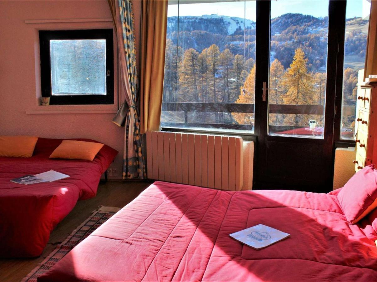Studio Cosy A Risoul 1850 - 4 Couchages, Pied Des Pistes, Parking, Balcon - Fr-1-330-543 ภายนอก รูปภาพ